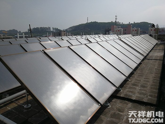 工厂太阳能热水工程