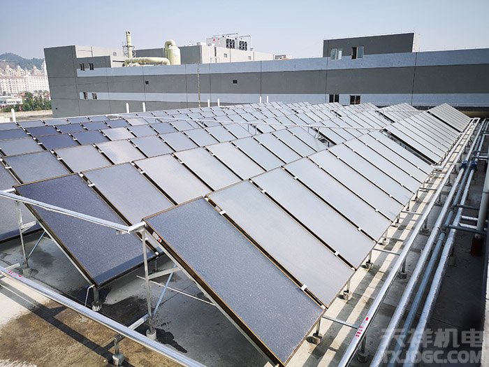 工厂太阳能热水工程